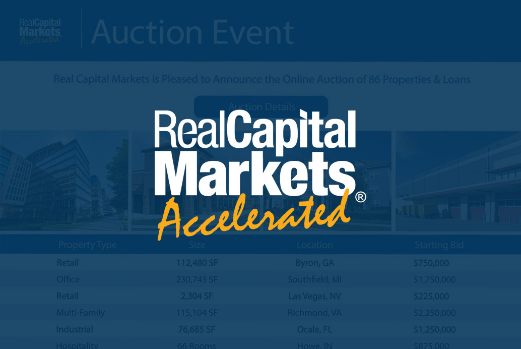 Real Capital Markets Launches Updated Online Auction Platform RCM